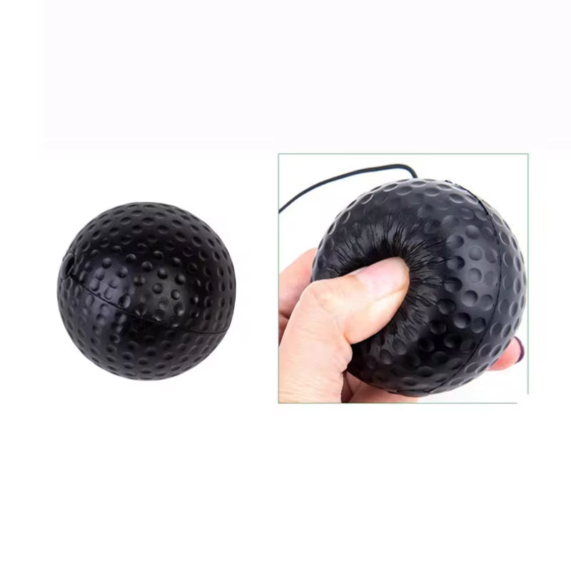 Elevate Your Training with the Boxing Speed Ball - Head-Mounted PU Punch Ball for MMA, Sanda, and Home Fitness
